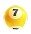 47 balls, numbered 1 to 47.